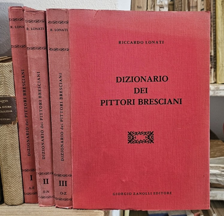 Dizionario Dei Pittori Bresciani. 3 Vol. di Lonati Riccardo