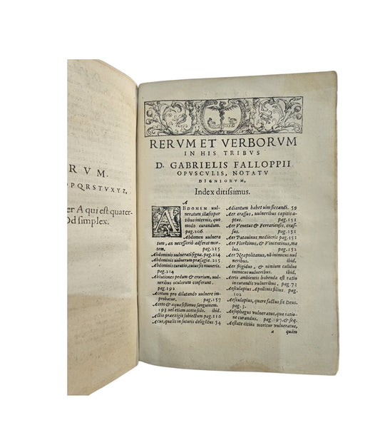 Gabrielis Falloppii Mutinensis Medici 1569