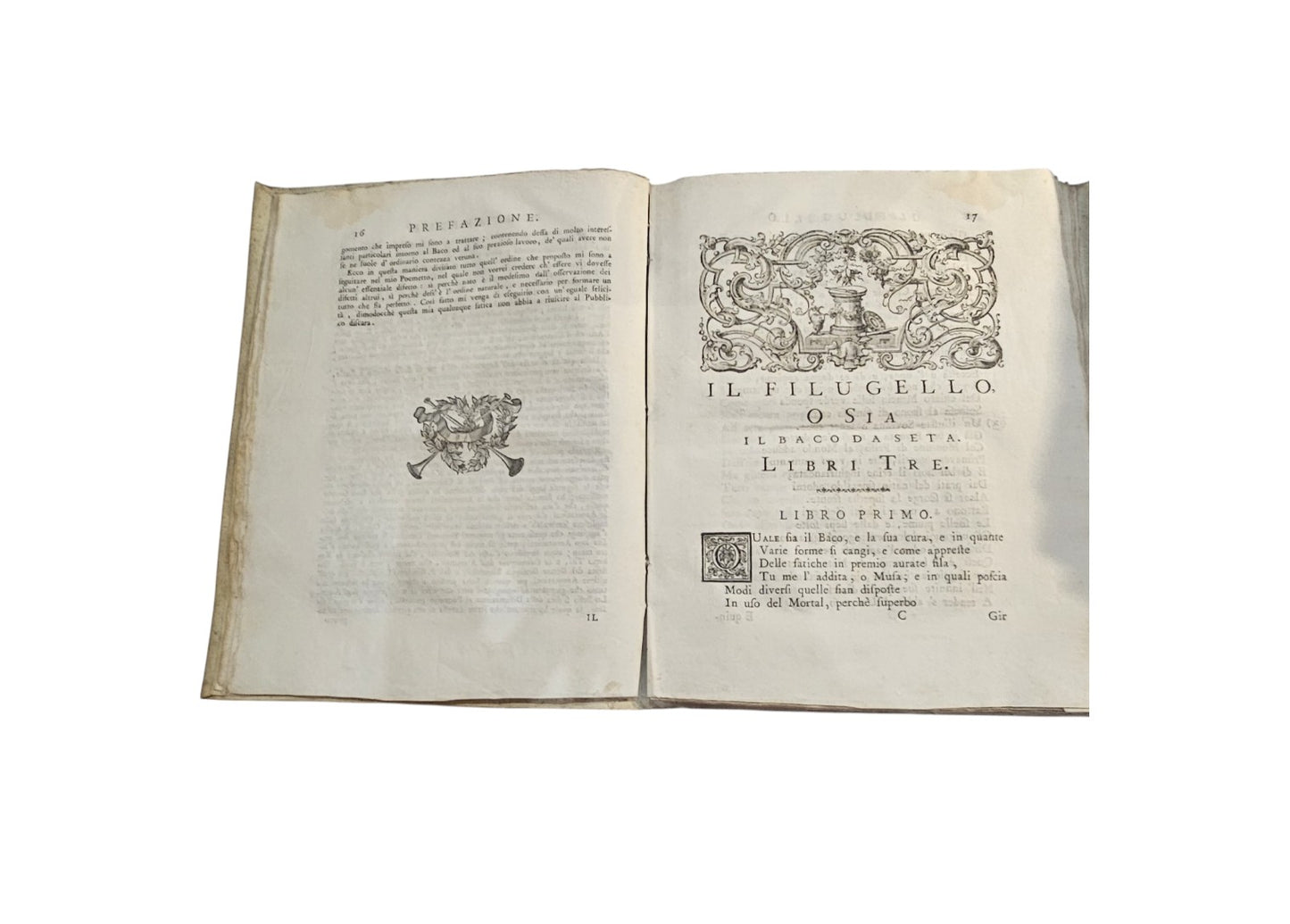 Il filugello, o sia il baco da seta. Poemetto in Libri III. Dell'Abate Gianfrancesco Giorgetti. Con annotazioni scientifiche ed erudite, ed una dissertazione sopra l'origine della seta. Dedicato al molto illustre Signor Gannantonio Porta