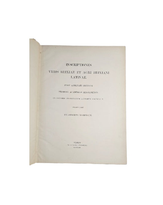 Museo Bresciano illustrato Vol. primo e secondo 1838-1974