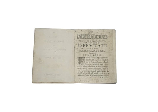 Ottavio Rossi - Le memorie bresciane opera istorica et simbolica 1616