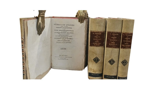 Storia ed analisi degli antichi romanzi di cavalleria e dei poemi romanzeschi d'Italia