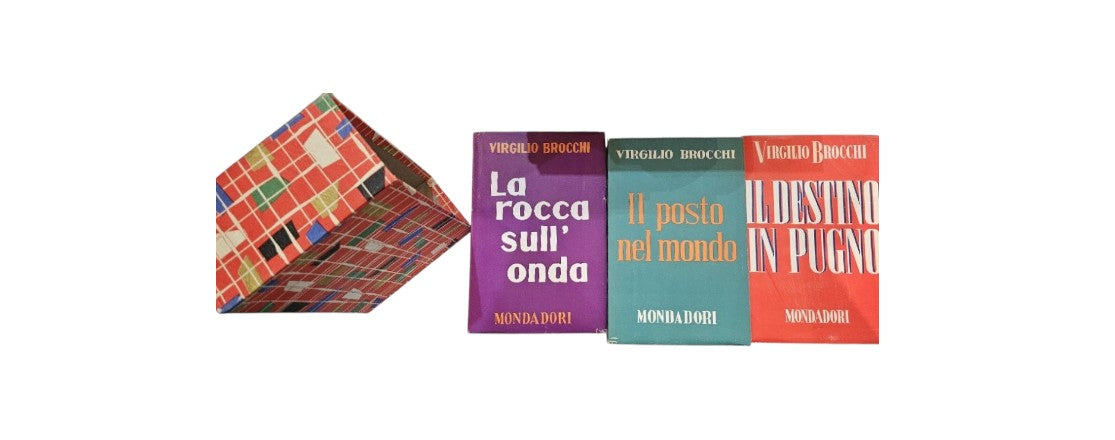 Cofanetto di Virgilio Brocchi Mondadori 1951-52-53