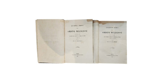 Luigi Cibrario - Descrizione storica degli ordini religiosi