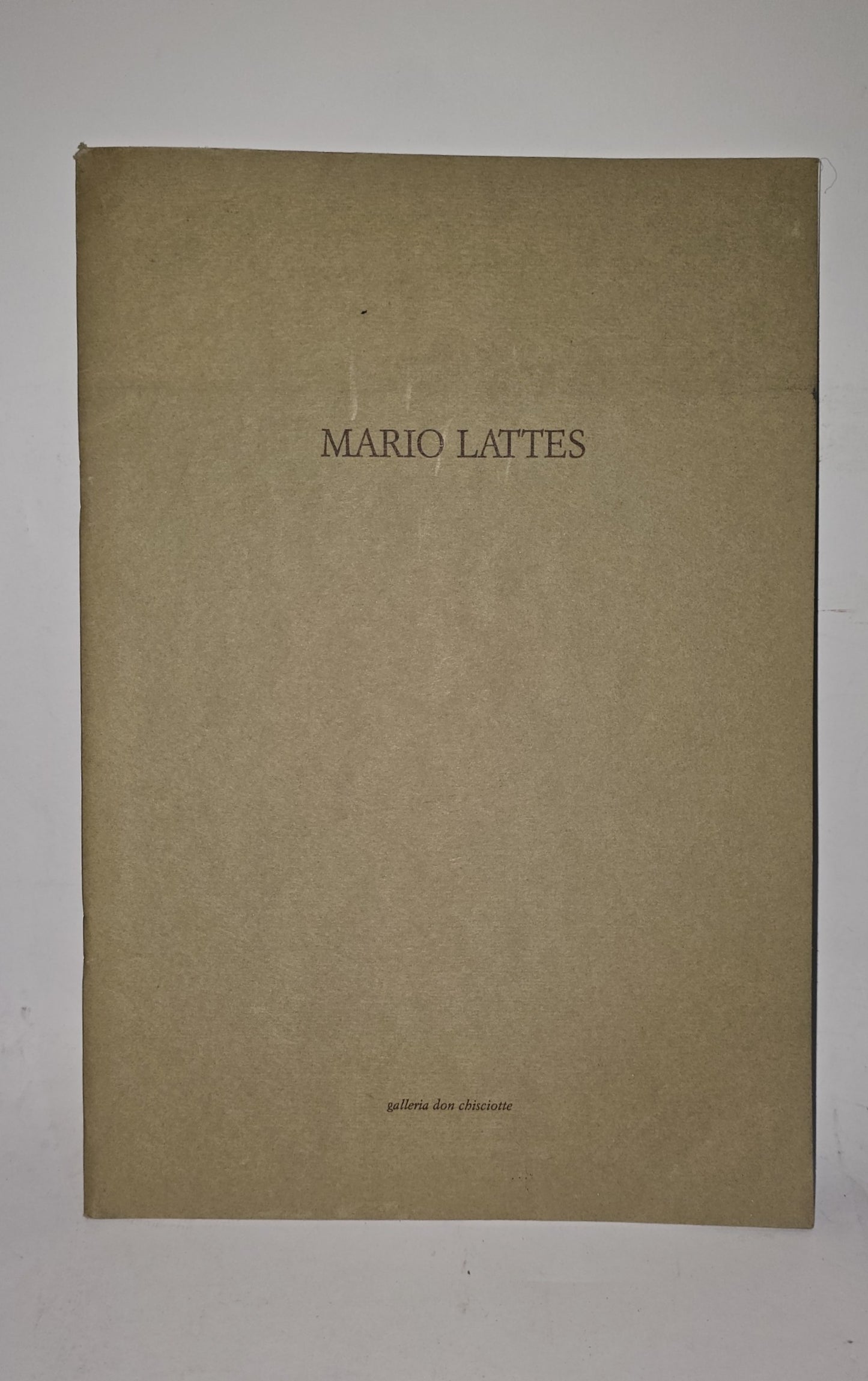 Mario Lattes - IOLIBROCARMINE