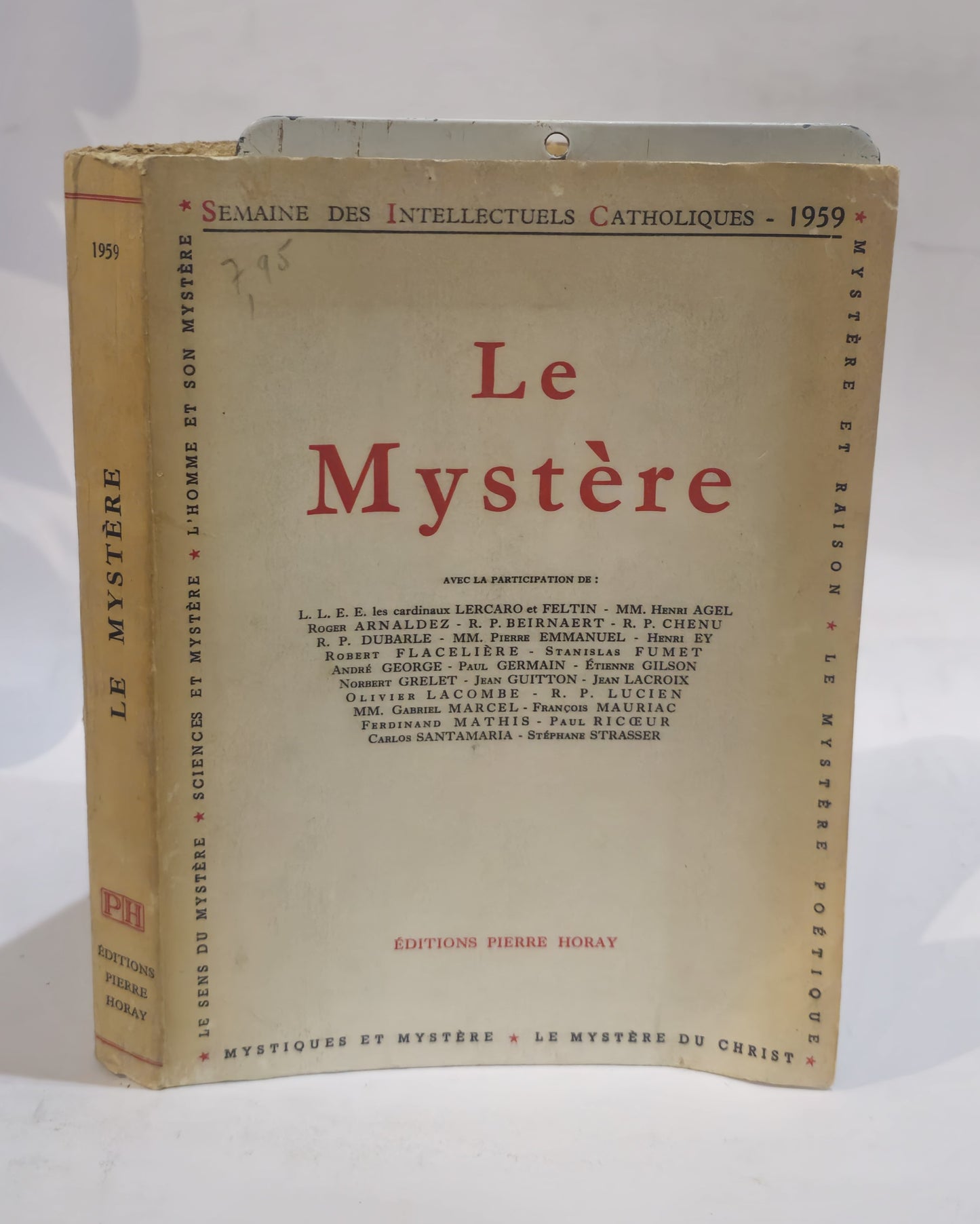 Le mystère Semaine des intellectuels catholiques (18 au 25 novembre 1959) - IOLIBROCARMINE