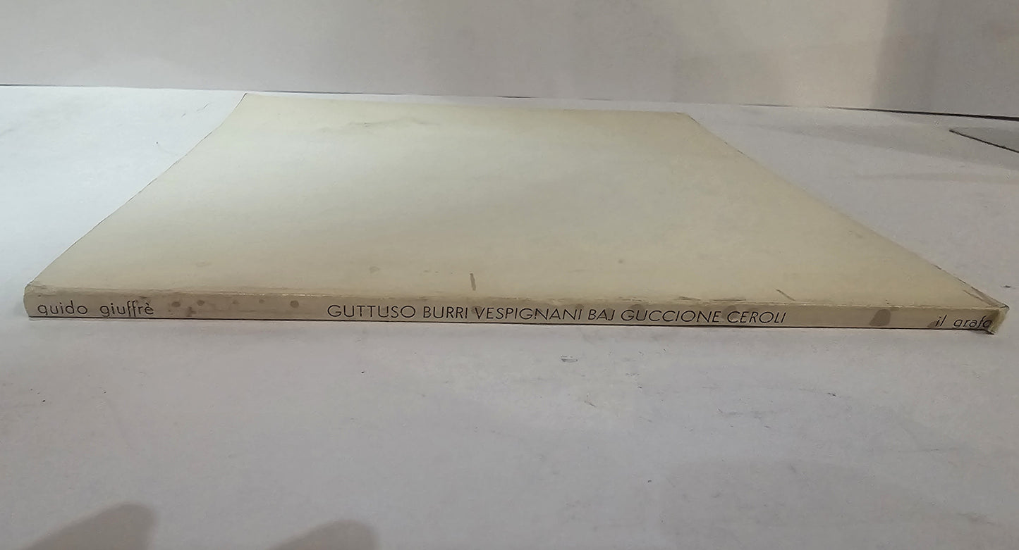 Guttuso Burri Vespignani Baj Guccione Ceroli – Catalogo mostra arte italiana
