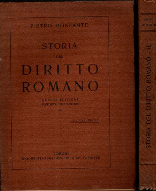 Storia del diritto romano 2vv - Pietro Bonfante - IOLIBROCARMINE