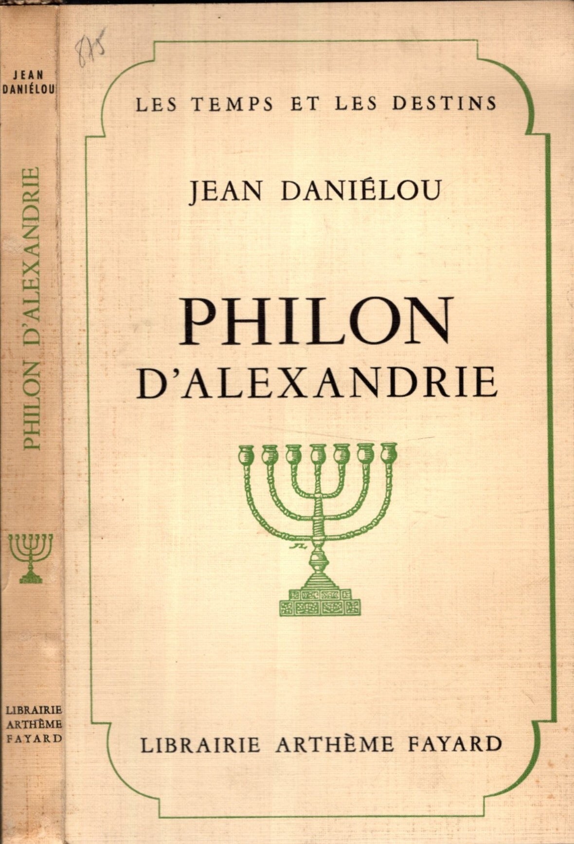 Philon d'Alexandrie di Jean Danielou
