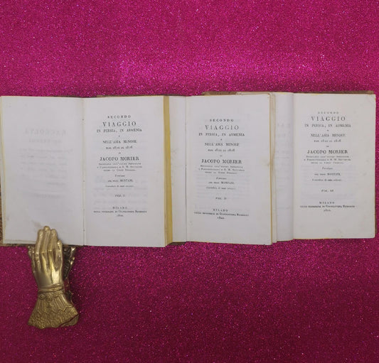 Secondo Viaggio In Persia, In Armenia E Nell'asia Minore Dal 1810 Al 1816