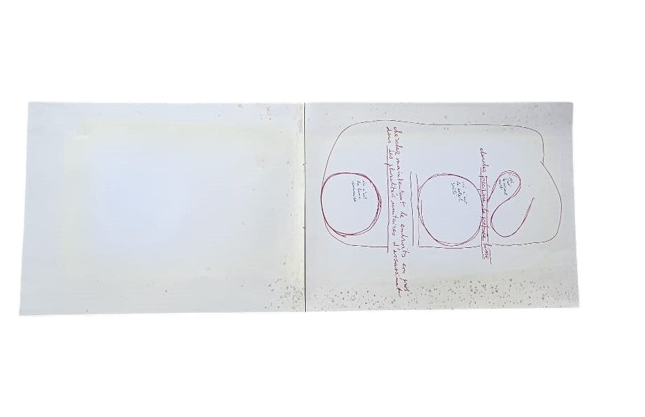 Emilio Villa – Alphabetum Coeleste – libro d'artista 1976 con lettera di Romana Loda