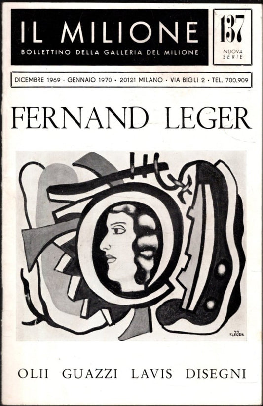 F. Leger * Galerie Beyeler Basel 1969 * - IOLIBROCARMINE