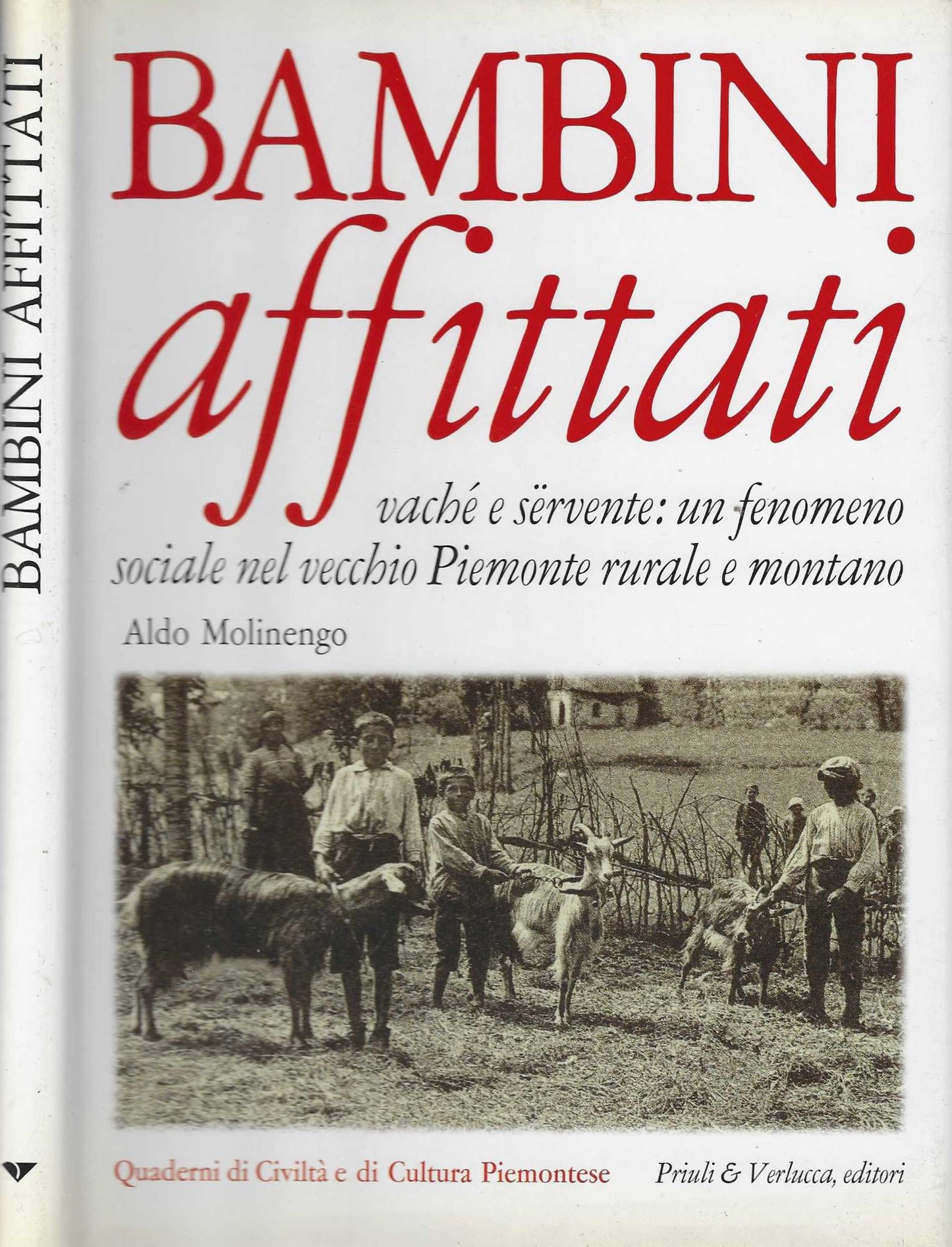 Bambini affittati. Vaché e sërvente: un fenomeno sociale nel vecchio Piemonte rurale e montano