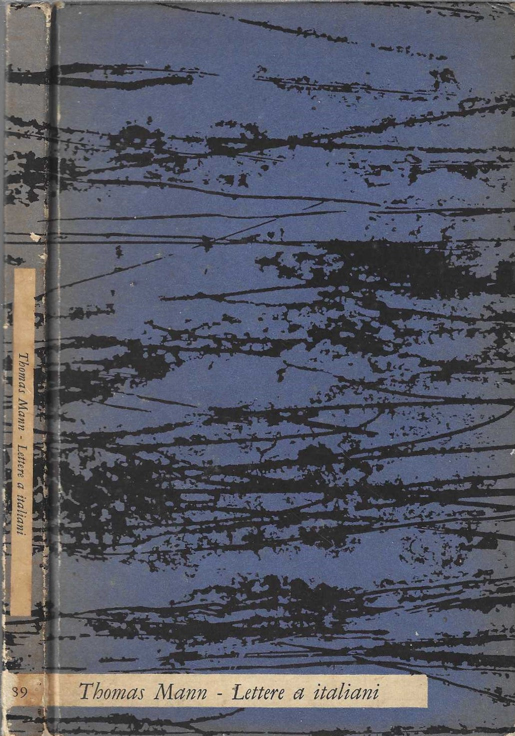 Lettere a Italiani - Thomas Mann - IOLIBROCARMINE