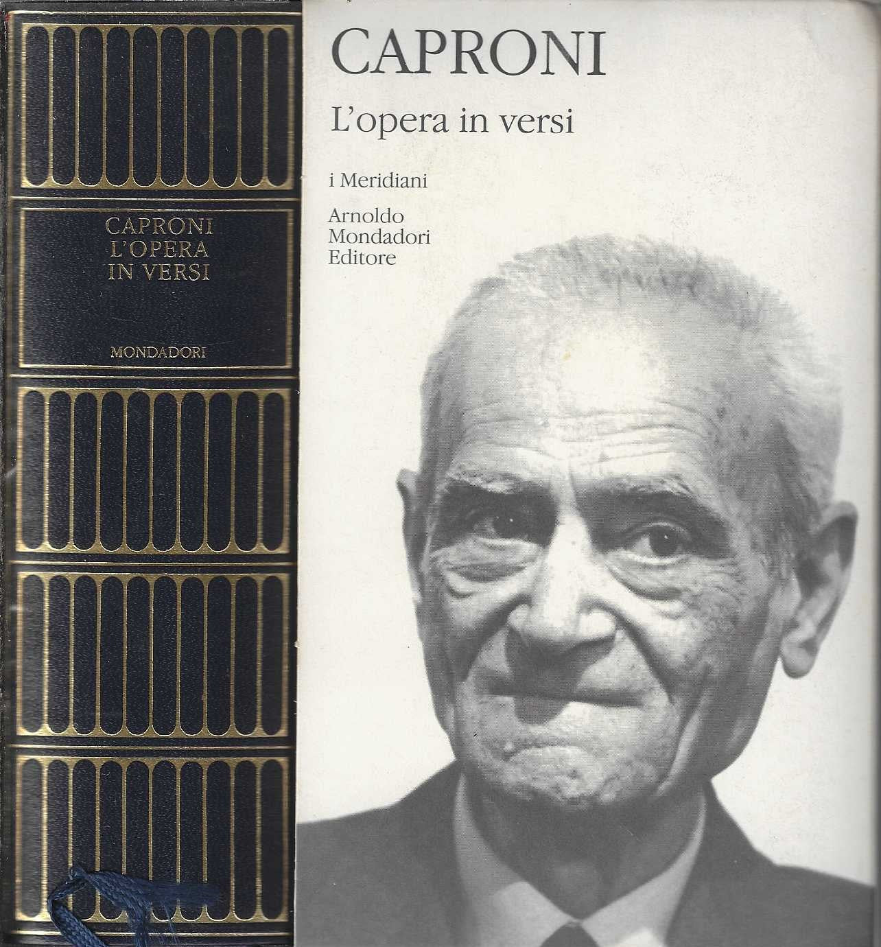 Caproni L'opera in versi - IOLIBROCARMINE
