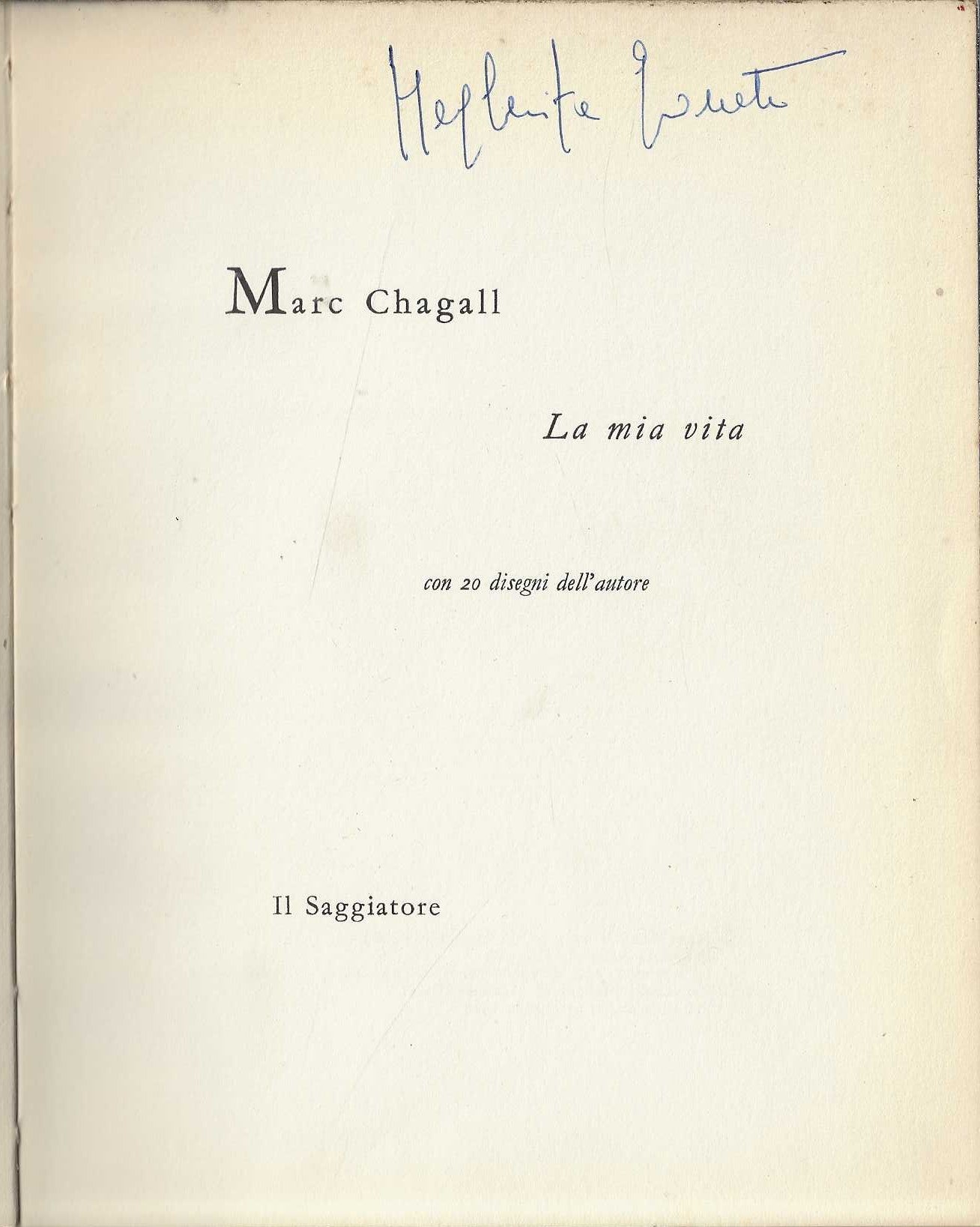Marc Chagall - La mia vita