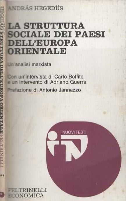 La struttura sociale dei paesi dell'Europa Orientale di Andras Hegedus - IOLIBROCARMINE