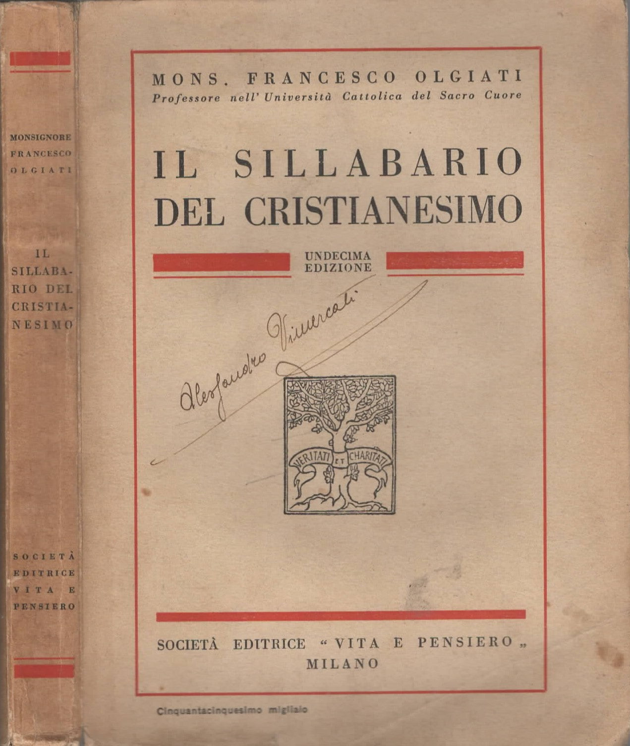 Il sillabario del Cristianesimo di Francesco Olgiati