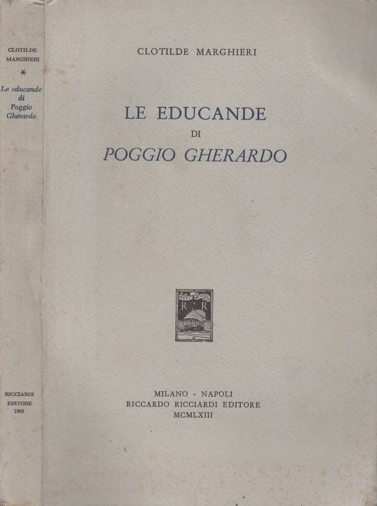 Le educande di Poggio Gherardo di Clotilde Marghieri