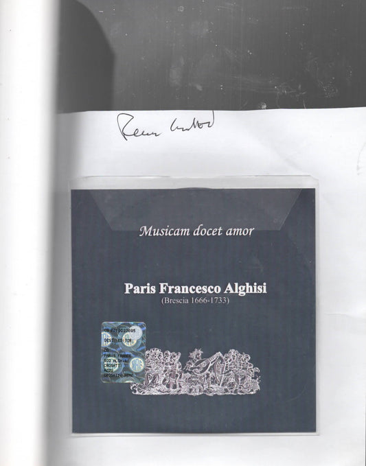 Musicam docet amor. Il musicista bresciano Paris Francesco Alghisi (1666-1733) e l'epistolario con madre Maria Arcangela Biondini