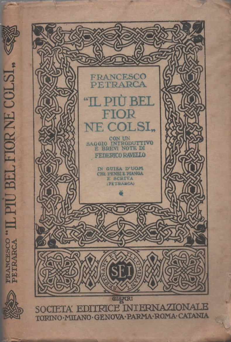 Il piu' bel fior ne colsi di Francesco Petrarca