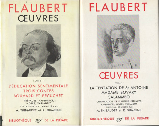 Flaubert Oeuvres - Bibliothque De La Pleiade 1952
