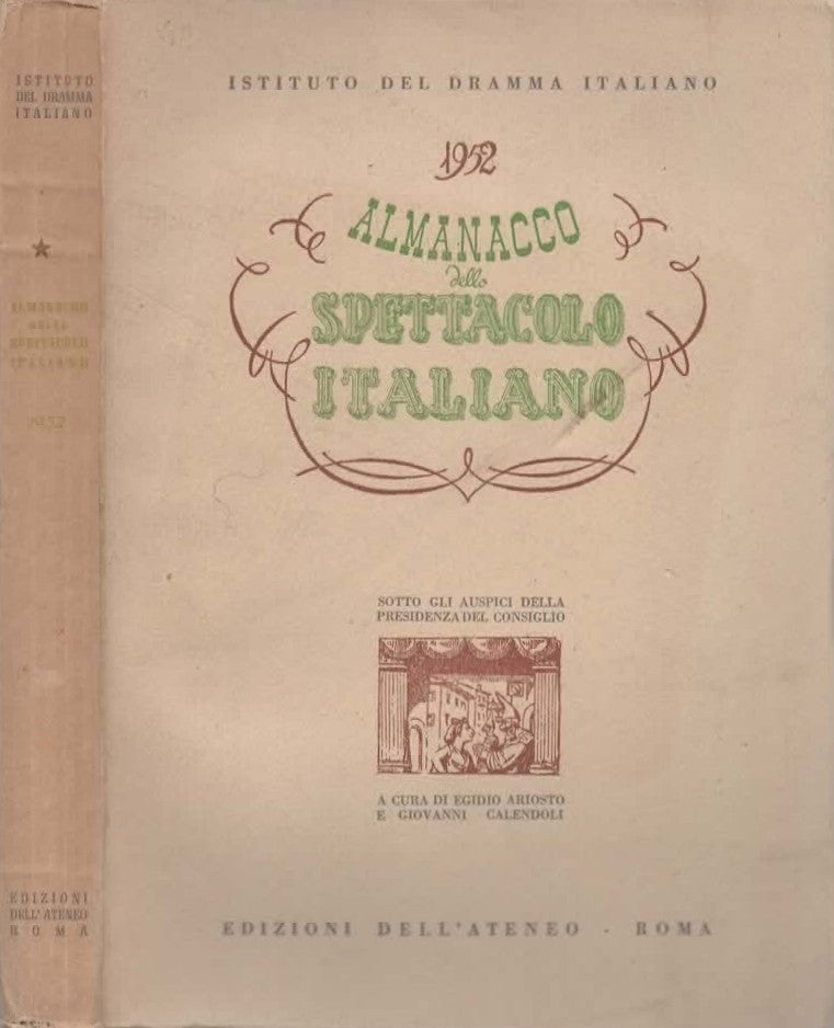 Almanacco dello spettacolo Italiano 1952