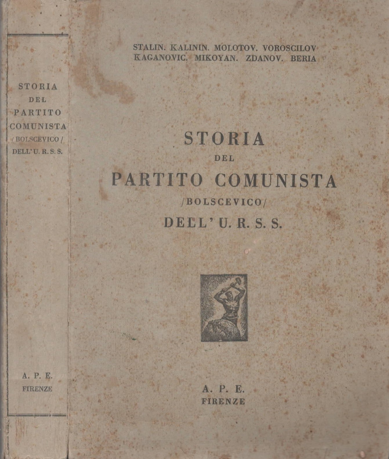 Storia del partito comunista bolscevico dell'U.R.S.S.