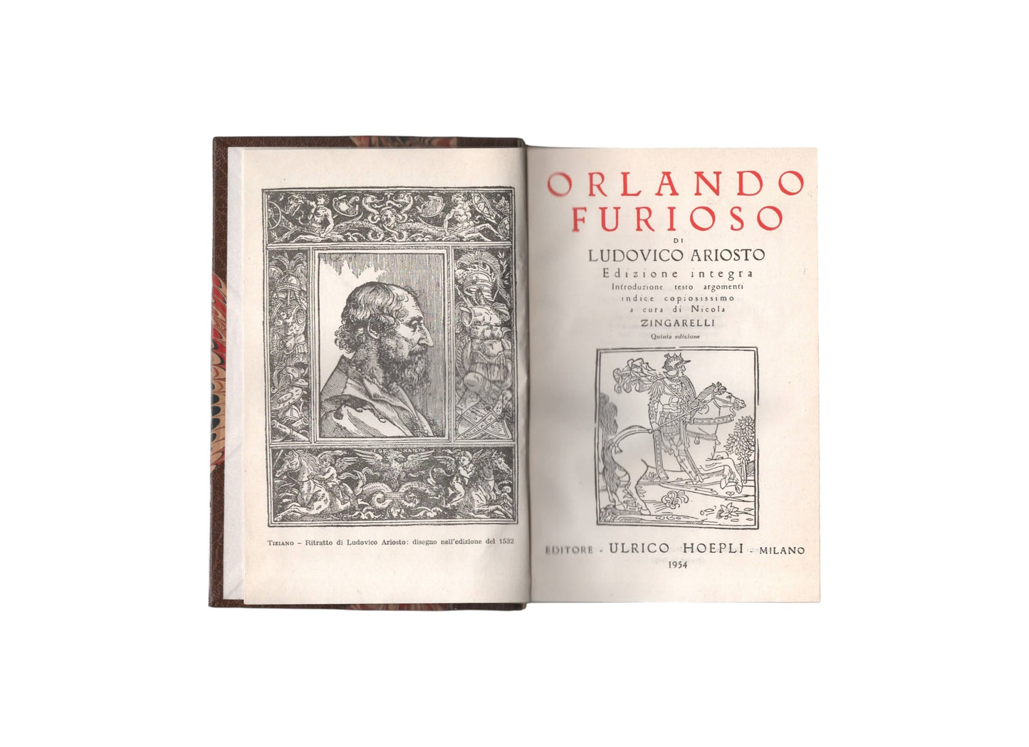 Orlando Furioso Edizione integra di Ludovico Ariosto