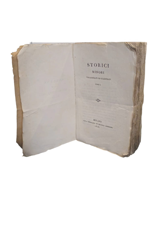 Storici Minori volgarizzati ed illustrati Tomo. 1