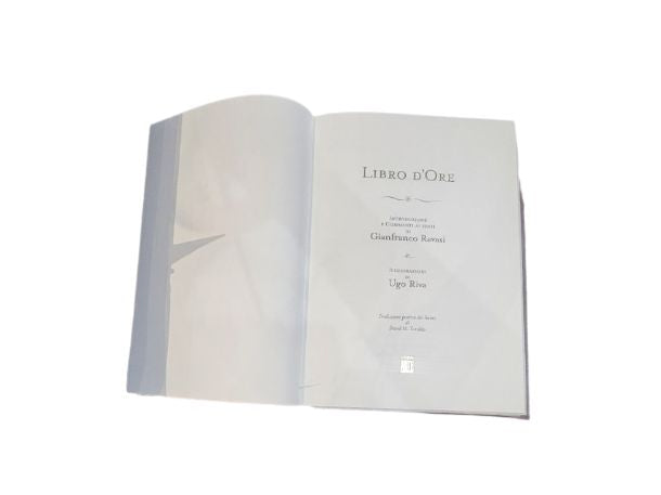 Libro D'Ore, Ugo Riva FMR ART'E' 2006. edizione numerata limitata
