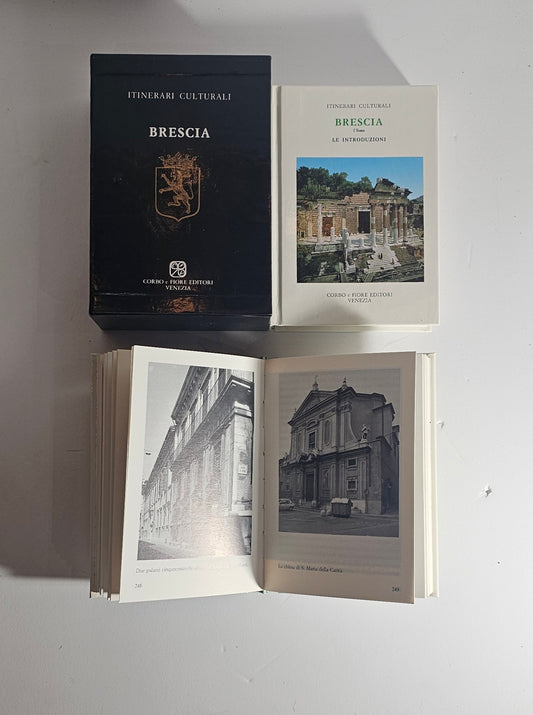Volumi Brescia introduzioni itinerari Corbo Fiore io libro carmine