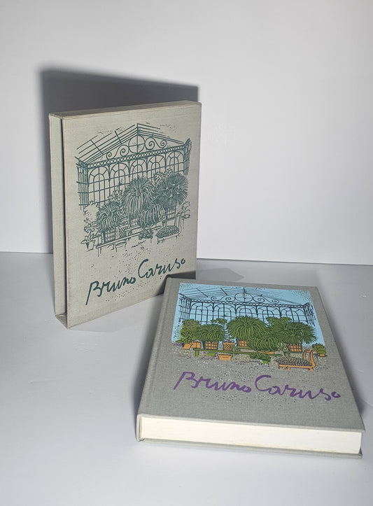 Libro Bruno Caruso Flaccovio Palermo arte illustrata io libro carmine cofanetto telato