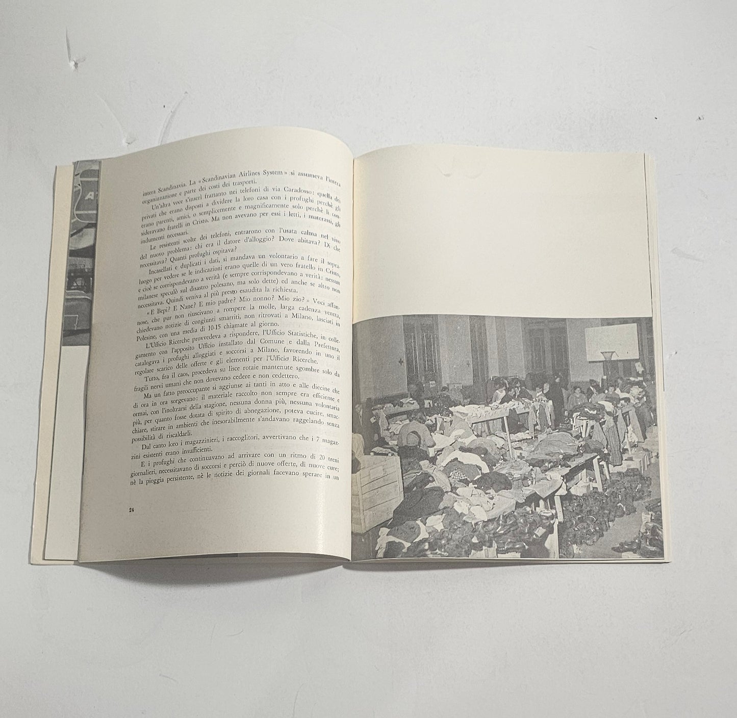 iolibrocarmine fotografie storiche soccorsi Croce Rossa Polesine