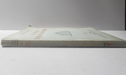 Dorso del volume Essai sur le Rythme Gallimard NRF iolibrocarmine