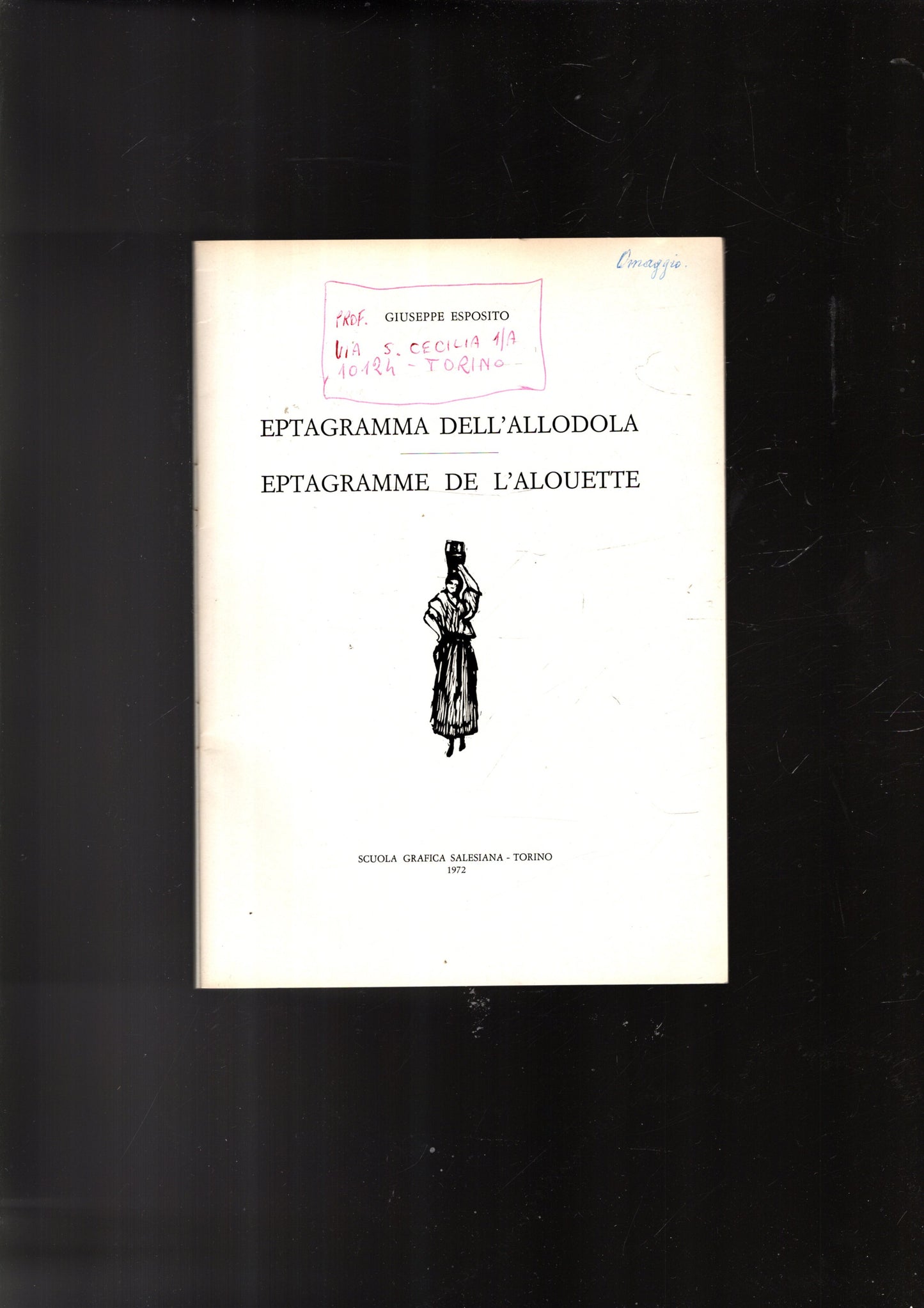 EPTAGRAMMA DELL'ALLODOLA - EPTAGRAMME DE L'ALOUETTE