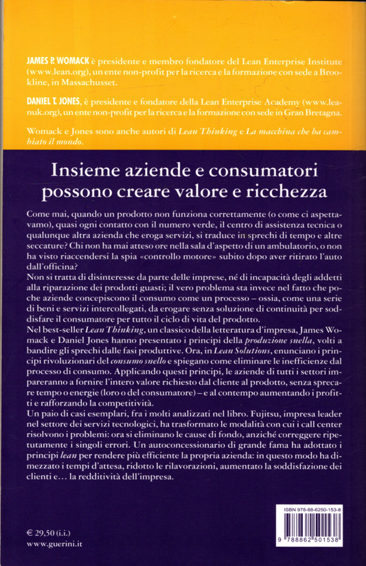 Lean solutions. La produzione snella incontra il consumo snello