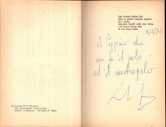 ALI NELLA TRAGEDIA.GLI AVIATORI ITALIANI DOPO L'8 SETTEMBRE