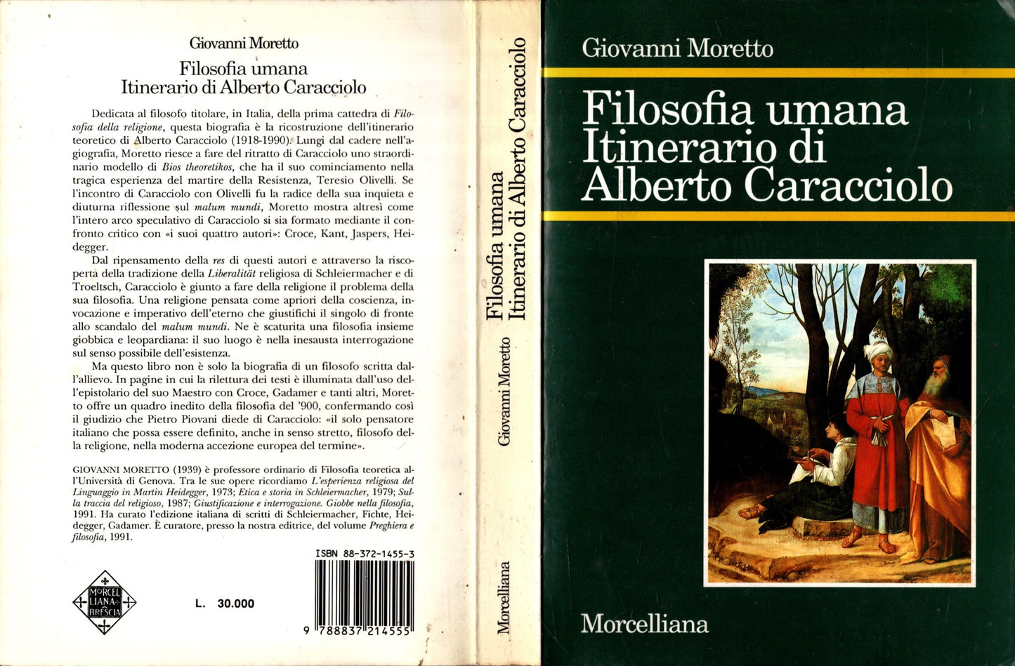 Filosofia umana. Itinerario di Alberto Caracciolo - GIOVANNI MORETTO