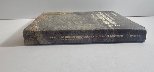 dorso libro archeologia alpi zanichelli