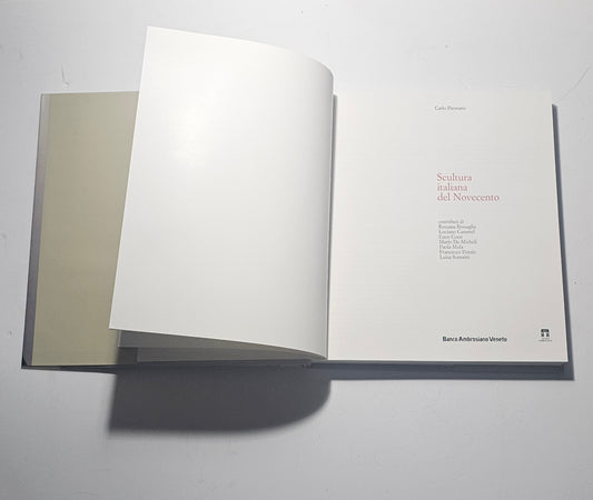 Libro arte contemporanea italiana Banco Ambrosiano Veneto iolibrocarmine