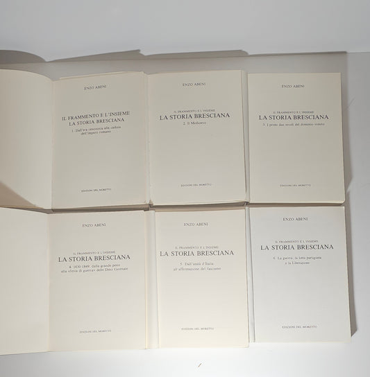 iolibrocarmine frontespizi la storia bresciana volumi aperti