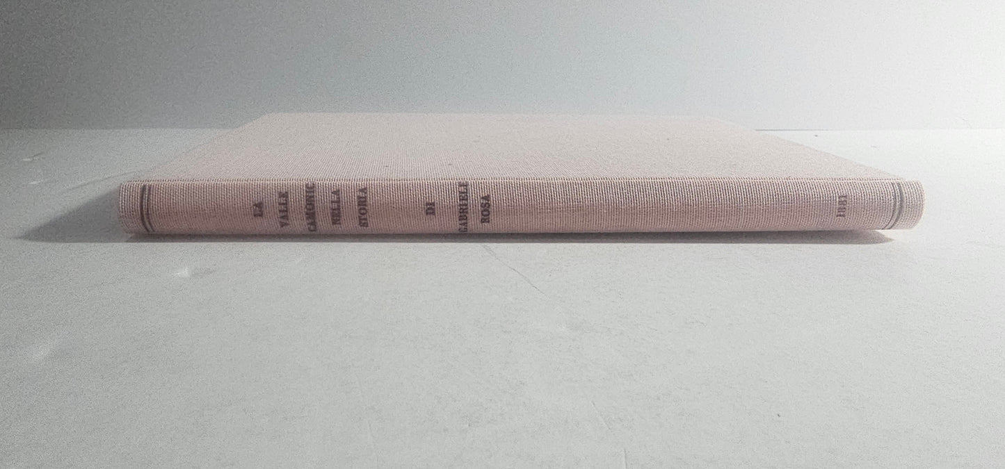 iolibrocarmine dorso libro antico valle camonica rosa