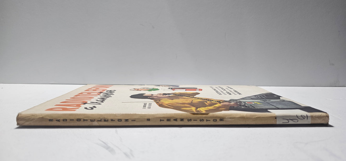 Dorso del manuale Radiotelefoni a transistor Edizioni Fabell io libro carmine