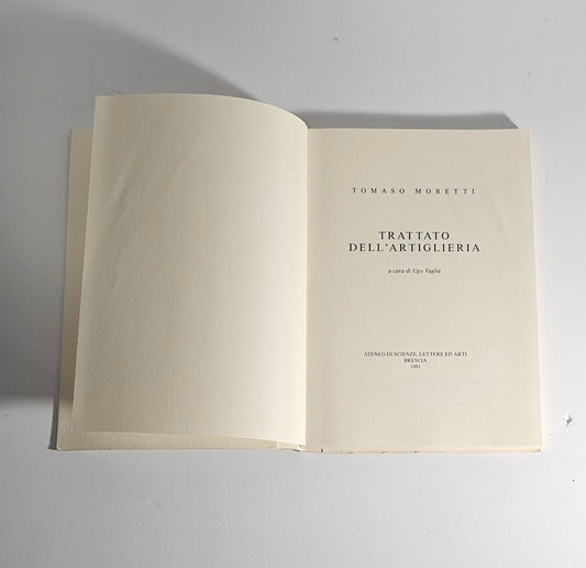 Frontespizio libro artiglieria 1672 Brescia