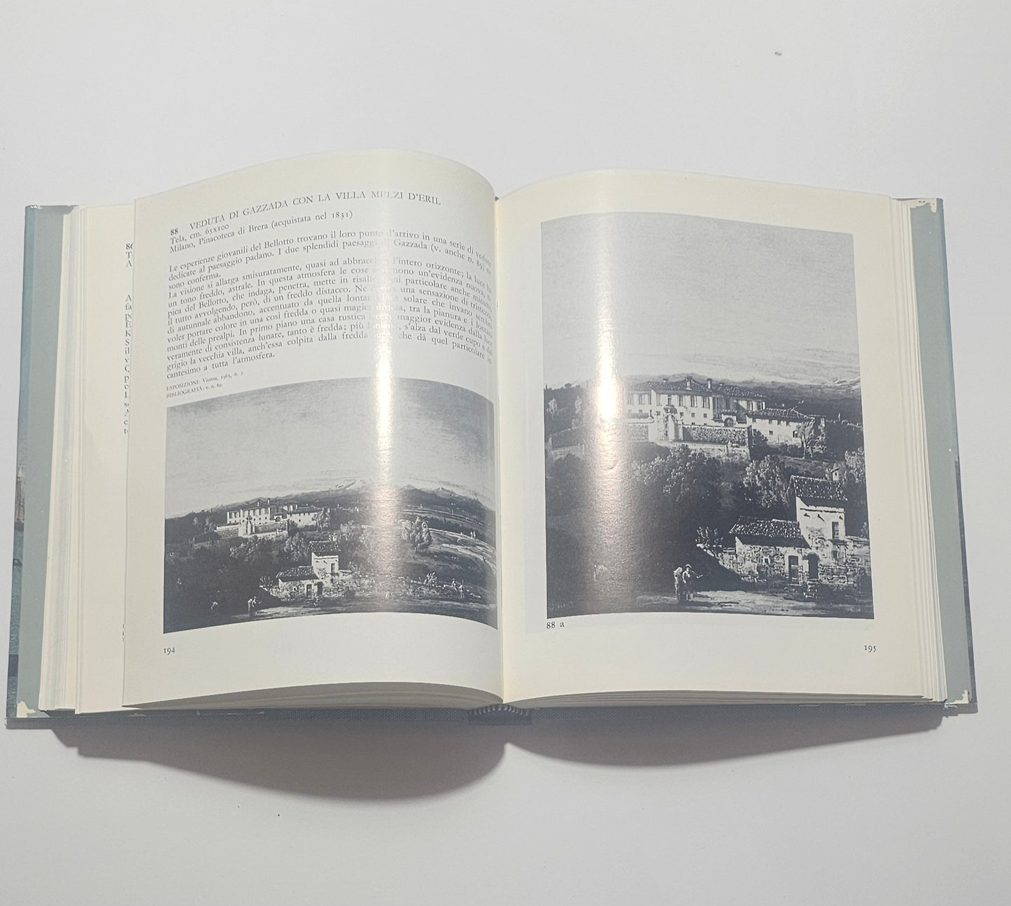 Dorso libro Zampetti vedutisti veneziani del Settecento io libro carmine