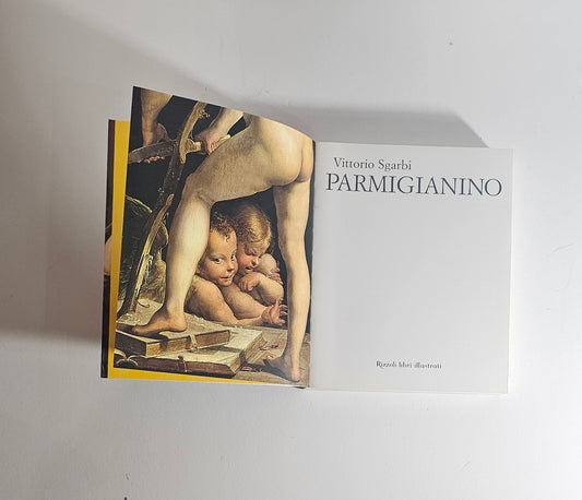 Frontespizio arte manierista Parmigianino io libro carmine