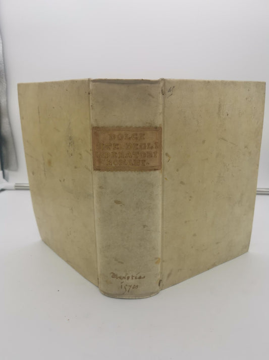 LE VITE DI TUTTI GL'IMPERADORI ROMANI, COMPOSTE IN LINGUA SPAGNUOLA 1578 - IOLIBROCARMINE
