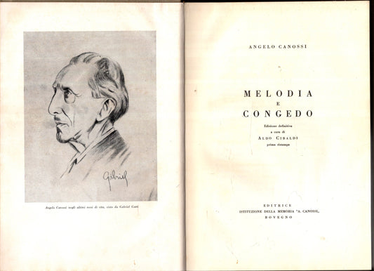 MELODIA E CONGEDO 1959 - IOLIBROCARMINE