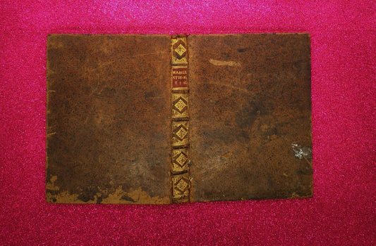 TRACTATUS DE STUDIIS MONASTICIS IN TRES PARTS 1745 - IOLIBROCARMINE